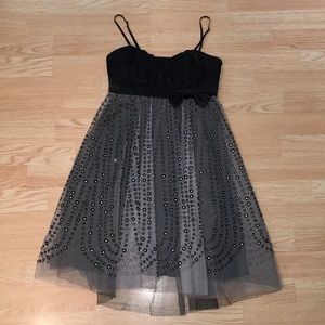 Black and grey formal dress!